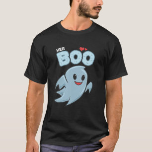 Camiseta Figurino De Halloween Seu Fantasma De Boo Para Ele