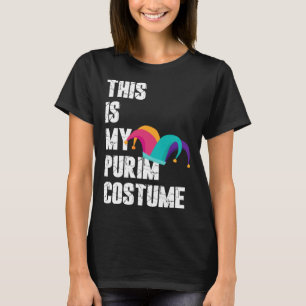Camiseta Figurino De Purim Do Festival Judaico Este É O Meu