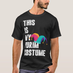 Camiseta Figurino De Purim Do Festival Judaico Este É O Meu