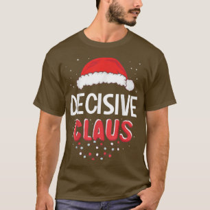 Camiseta Figurino Decisivo de Natal do Papai Noel