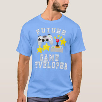 Camiseta Figurino do Desenvolvedor de Jogo Futuro para Adul