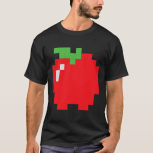 Camiseta Figurino do grupo de Halloween do videogame Apple