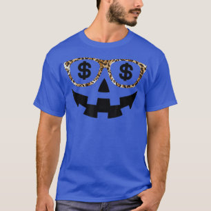 Camiseta Figurino do Halloween Jack O Lanterna Pumpkin Face