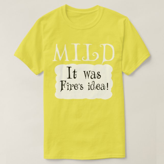 Camiseta Figurino do Halloween Taco do Hot Packet (Frente do Design)