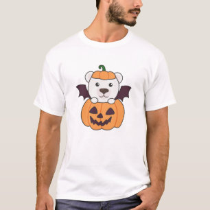 Camiseta Figurino do Polar Bear Halloween
