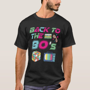 Camiseta Figurino dos anos 80 Festa do Partido dos 80 Volta