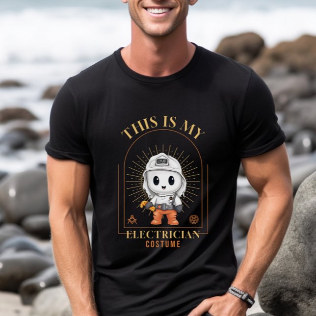 Camiseta Figurino Elétrico Ghost Cute Galloween (Criador carregado)