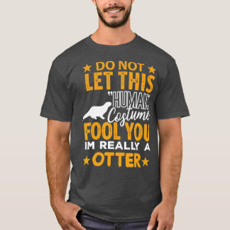 Camiseta Figurino Humano do Dia das Bruxas Eu sou mesmo Ott