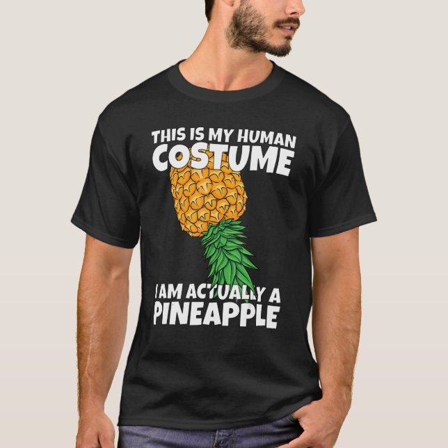 Camiseta Figurino Humano, Na Verdade, Um Halloween De Engor (Frente)