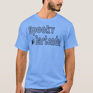 Camiseta Figurinos de Dia de as Bruxas engraçado Spooky Bar