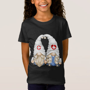 Camiseta Figurinos de Halloween do Grupo Familiar de Enferm