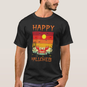 Camiseta Figurinos de Halloween Retro Correspondendo Carang