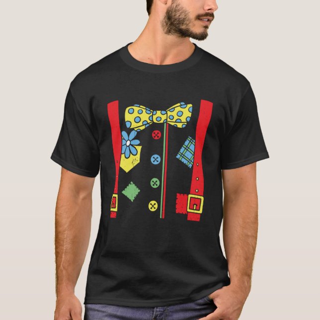 Camiseta Figurinos de Palhaço (Frente)