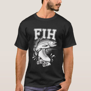 Camiseta Fih Sapatos Peixe Piada de Peixe Mal Escr