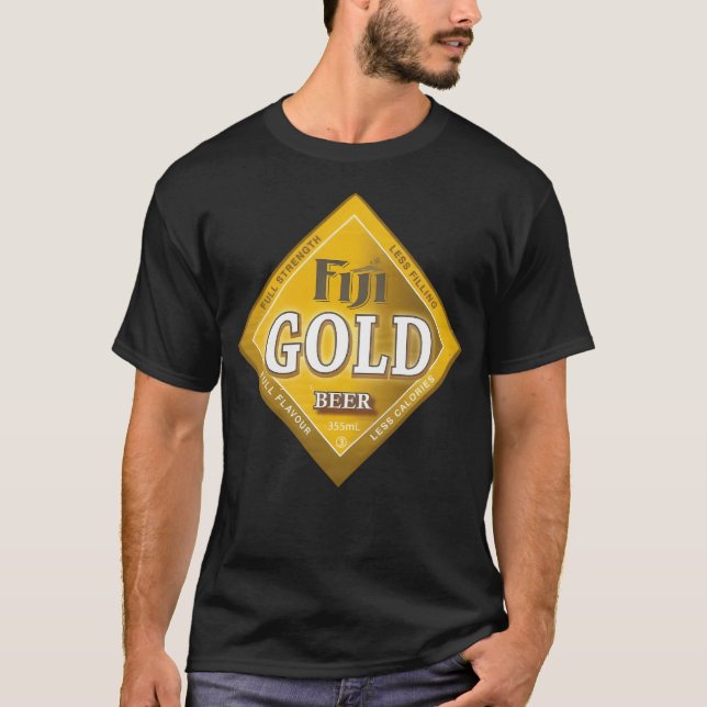 Camiseta Fiji Dourada - Kaiviti (Frente)