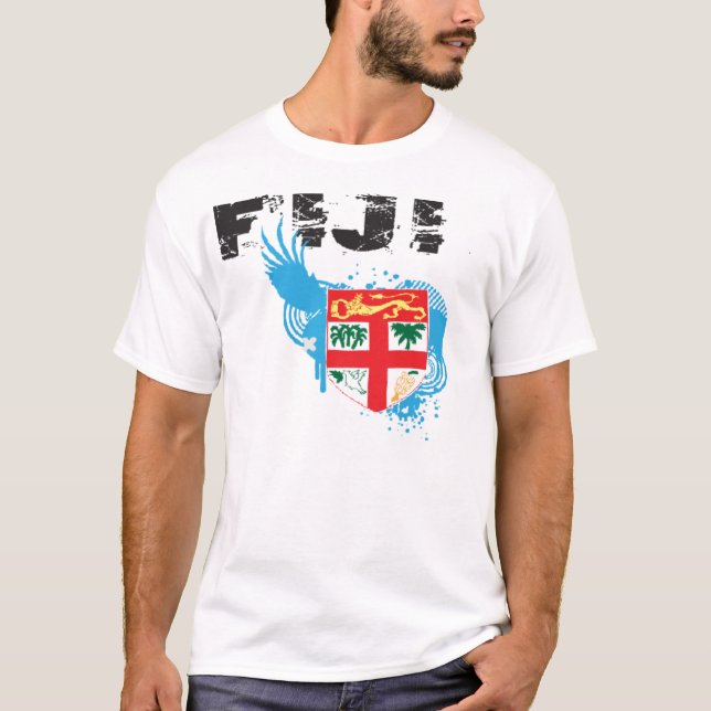 CAMISETA FIJI T/SHIRT - VAI FIJI VAI (Frente)