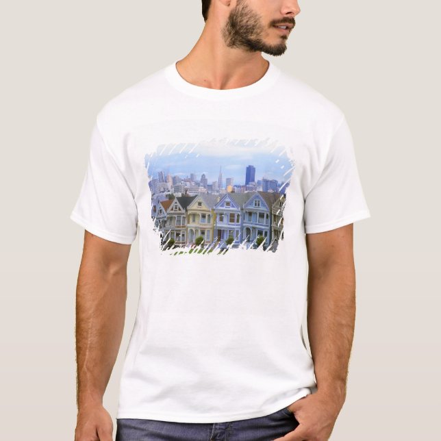 Camiseta Fila de Casas Vitorianas (Frente)