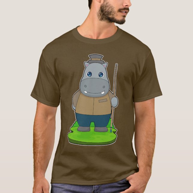 Camiseta Fila do Hippo Billiard (Frente)