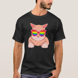 Camiseta Fila Orgulho gay Legal Óculos de sol Arco-íris Sin