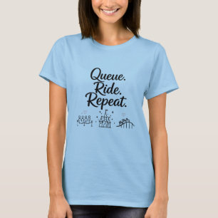 Camiseta Fila. Passeio. Repita.