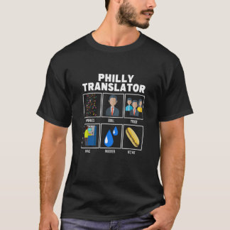 Camiseta Filadélfia Filadélfia Acentos Filadélfia - Piada F