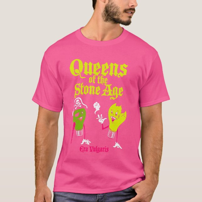 Camiseta Filas Oficiais Da Era Da Pedra Vulgaris (Frente)