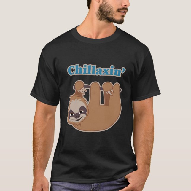 Camiseta Filaxina - Lama De Cartoon De Chillaxin Prendendo- (Frente)