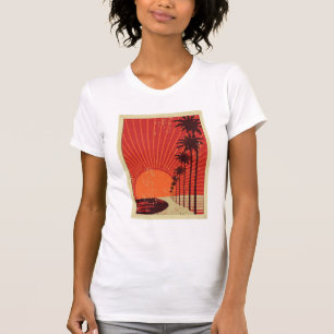 Camiseta Fileira da palmeira