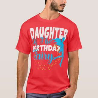 Camiseta Filha da Fada de Aniversário Fantasia Aniversário 