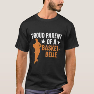 Camiseta Filha de Basquete Pai de Basquete Mãe Baske