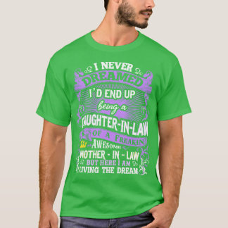 Camiseta Filha De Direito Que Nunca Sonhei 2