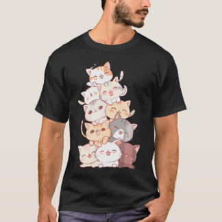 Camiseta Filha De Gatinhos Gatinhos Gatinhos Gelados Filha 