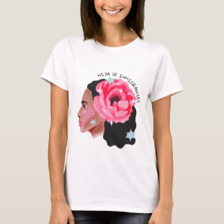 Camiseta Filha de Imigrantes Mês da Herança Hispânica Latin