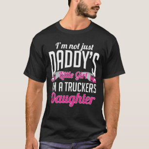 Camiseta Filha de Motorista de Caminhão de Garota