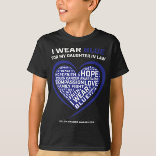 Camiseta Filha de produtos de conscientização colorida
