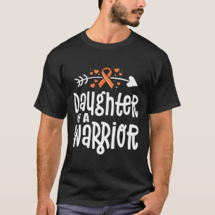 Camiseta Filha De Um Cancer De Leucemia Familiar De Present
