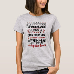 Camiseta Filha de uma sogra incrível