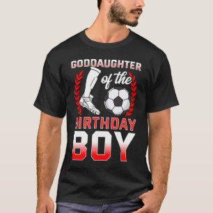 Camiseta Filha-Deus do Bairro do Jogador de Futebol de Aniv