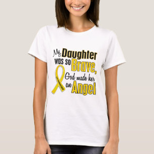 Camiseta Filha do ANJO 1 do cancer da infância