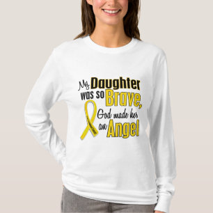 Camiseta Filha do ANJO 1 do cancer da infância