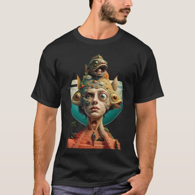Camiseta Filha do mar (Frente)
