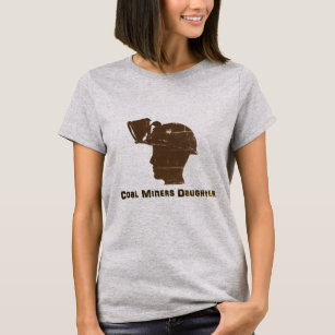 Camiseta Filha dos mineiros de carvão