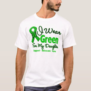 Camiseta Filha - fita verde da consciência