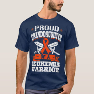 Camiseta Filha Orgulhosa De Um Guerreiro De Leucemia Awaren