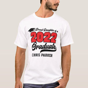 Camiseta Filha Orgulhosa PERSONALIZADA de um T-Shirt Forman