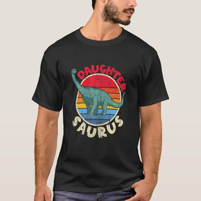 Camiseta Filha Surus I Brachiosaurus Diplodocuus I Famil (Frente)