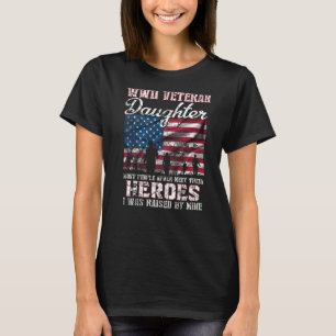 Camiseta Filha Veterana da WII A maioria das Pessoas nunca