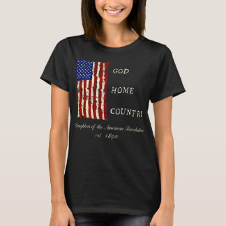 Camiseta Filhas de Motto da Revolução Americana