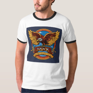 Camiseta Filhas do céu: Logotipo do Bold Aviation Club