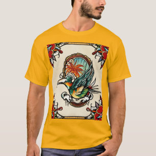 Camiseta Filhas do Design do logotipo do Sky Aviation Club.